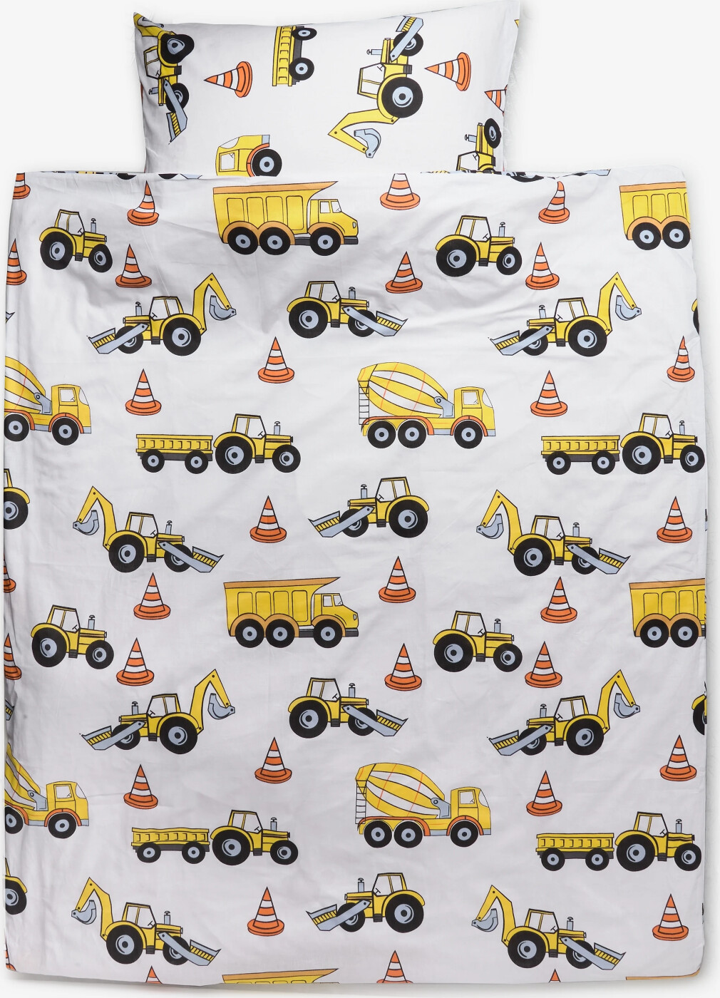 Brandmac - Byggeri Sengetøj - 140x200 Cm - Voksen Str.