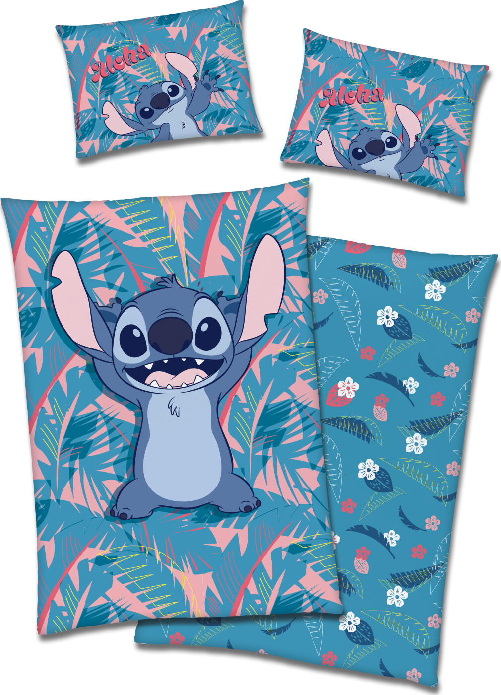 Sengetøj - Voksen Str. 140 X 200 Cm - Stitch