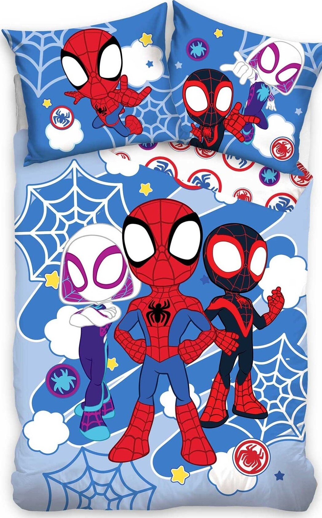 Brandmac - Spidey Sengetøj - 140x200 Cm - Voksen Str.