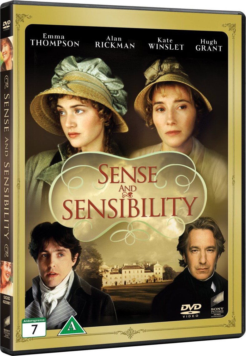 Fornuft Og Følelse / Sense And Sensibility - DVD - Film