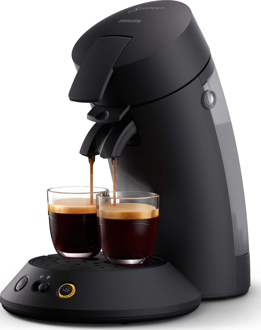 Senseo - Original Plus Kaffemaskine Csa210/61 - 1-2 Kopper, Cremet Skum Med Crema Plus