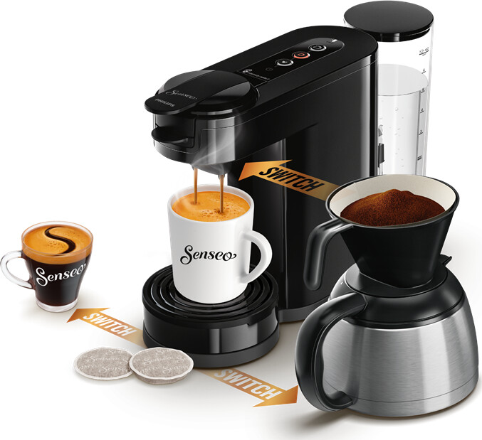Senseo - Switch Kaffemaskine - Hd6594/60 - Sort