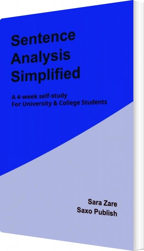 Sentence Analysis Simplified - Sara Zare - English Book