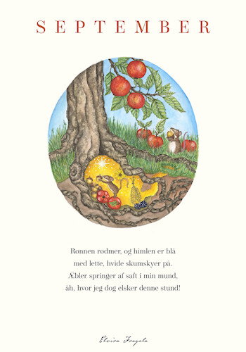 September - året Plakat