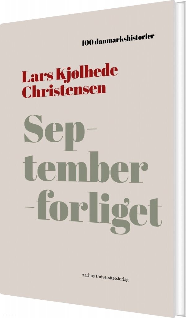 Billede af Septemberforliget - Lars Kjølhede Christensen - Bog