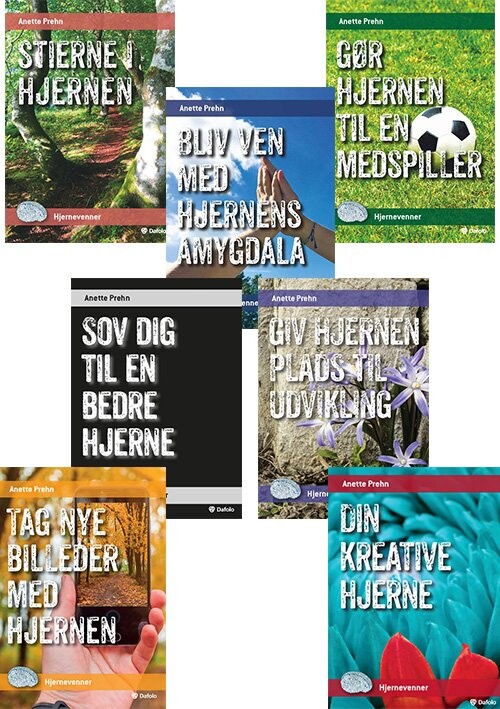 Billede af Serie Med Syv Minibøger - Hjernevenner - Anette Prehn - Bog