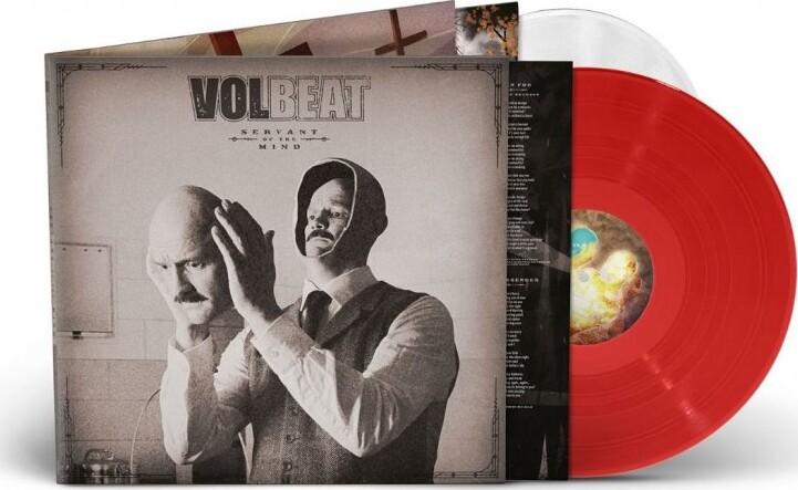 Volbeat - Servant Of The Mind - Rød & Hvid - Vinyl Lp
