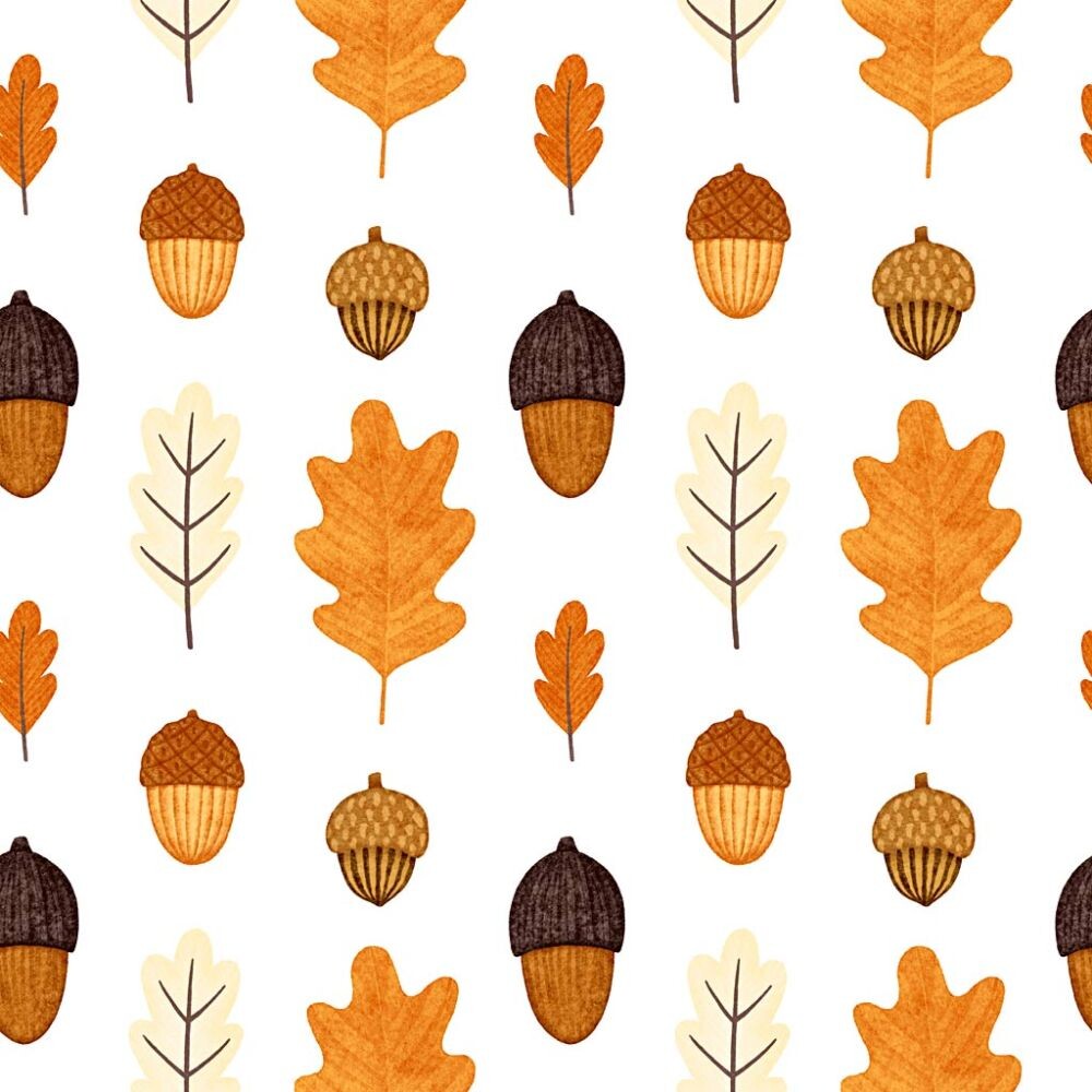 Servietter - Efterårs Motiver - Str. 33x33 Cm - 1x20stk billede