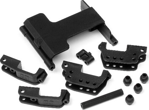 Servo Mount/high Link Bracket Set (wheely King) - Hp85632 - Hpi Racing