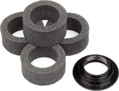 Servo Saver Foam (4pcs) With Adjust Nut - Hp104123 - Hpi Racing