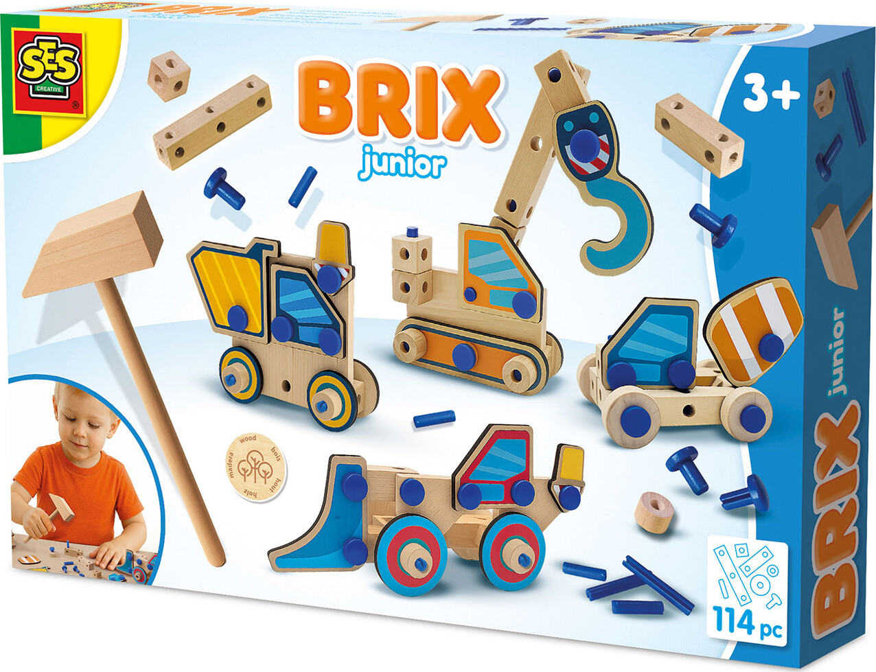 Ses Creative - Brix Junior - Arbejdskøretøjer