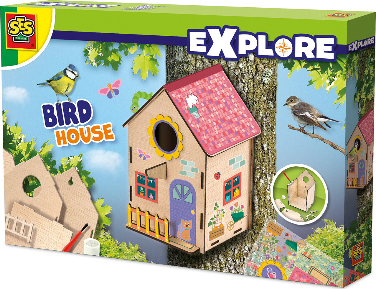 Ses Creative - Byg Selv - Fuglehus