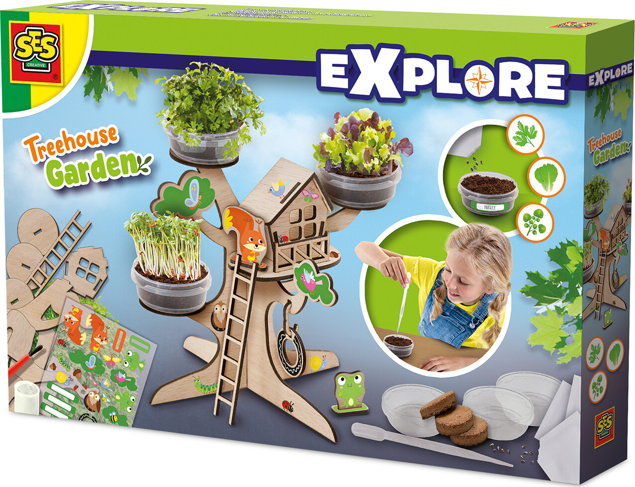 SES Creative - Explore - Byg Selv Urtehavehus