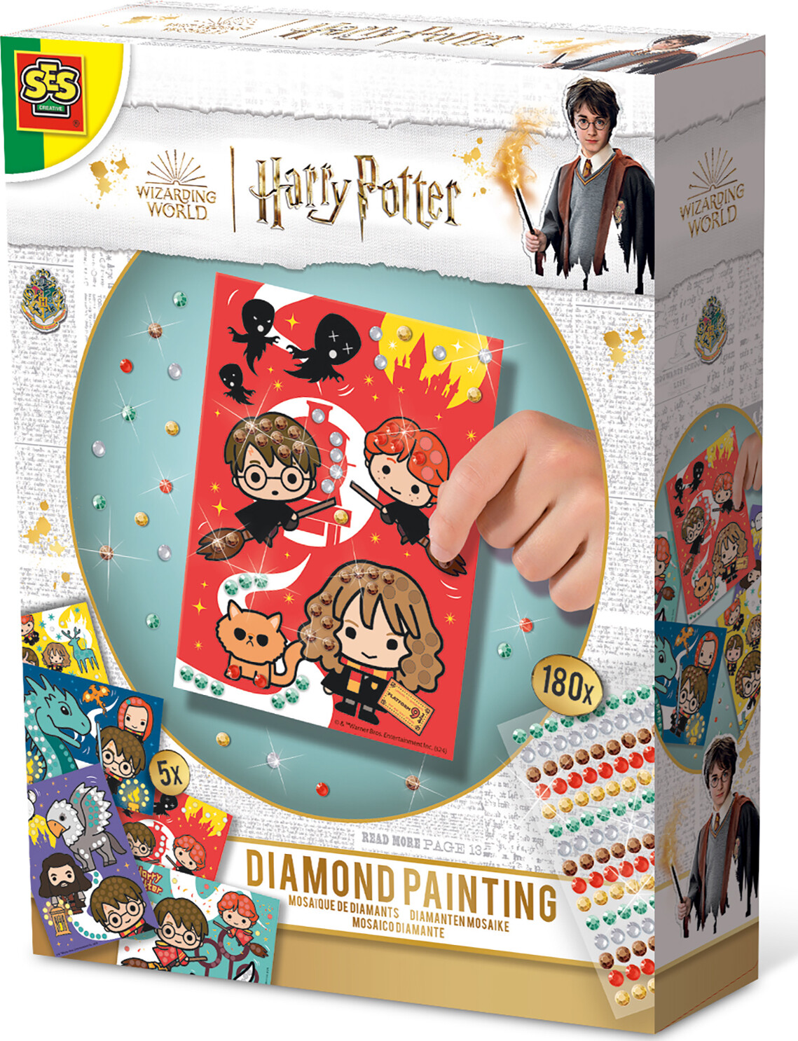 Ses Creative - Diamantmosaik - Harry Potter
