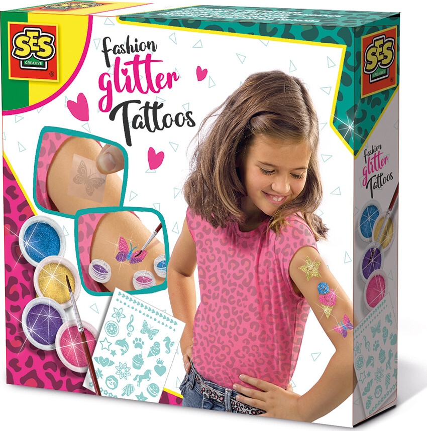 Ses Creative - Fashion Glitter - Tatoveringer