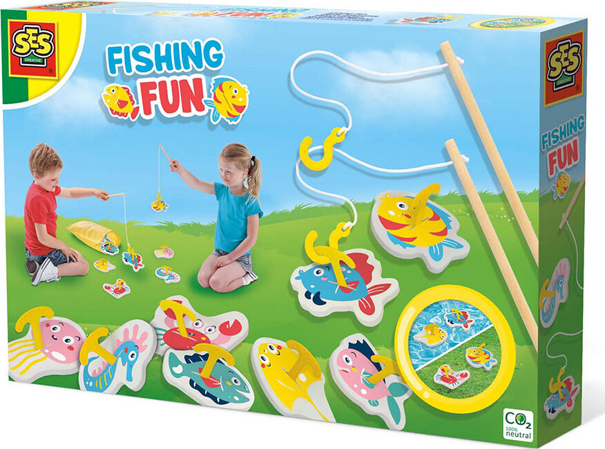 SES Creative Aktivitetslegetøj - Fisk