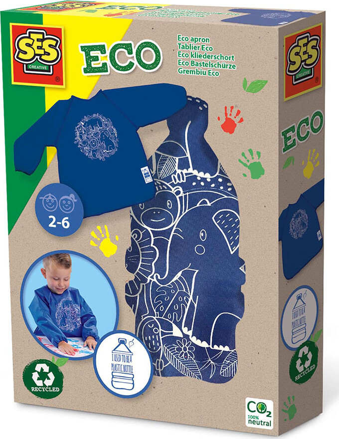 Forklæde til børn SES Creative Eco Apron - 100% genanvendt (2-6 år)