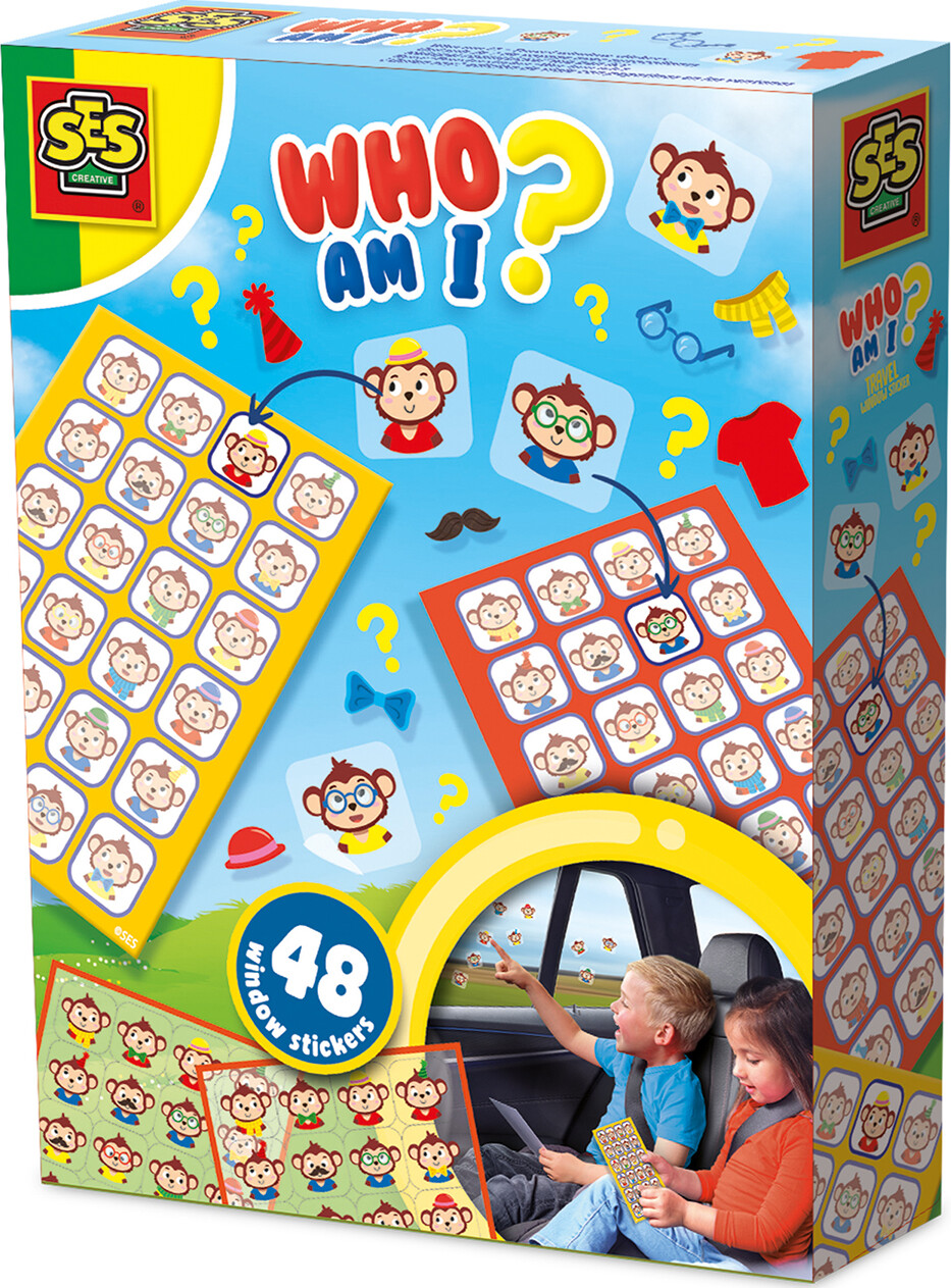 SES Creative - Vinduesklistermærker - Hvem er Jeg ?