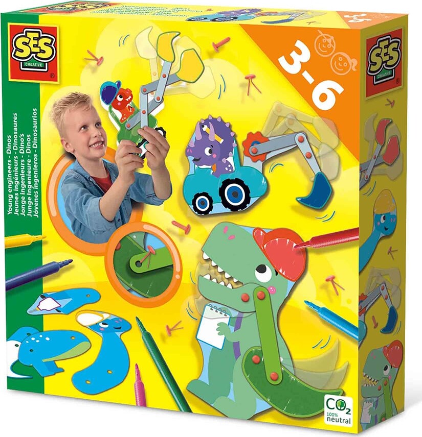 Ses Creative - Ingeniør Dinosaurer