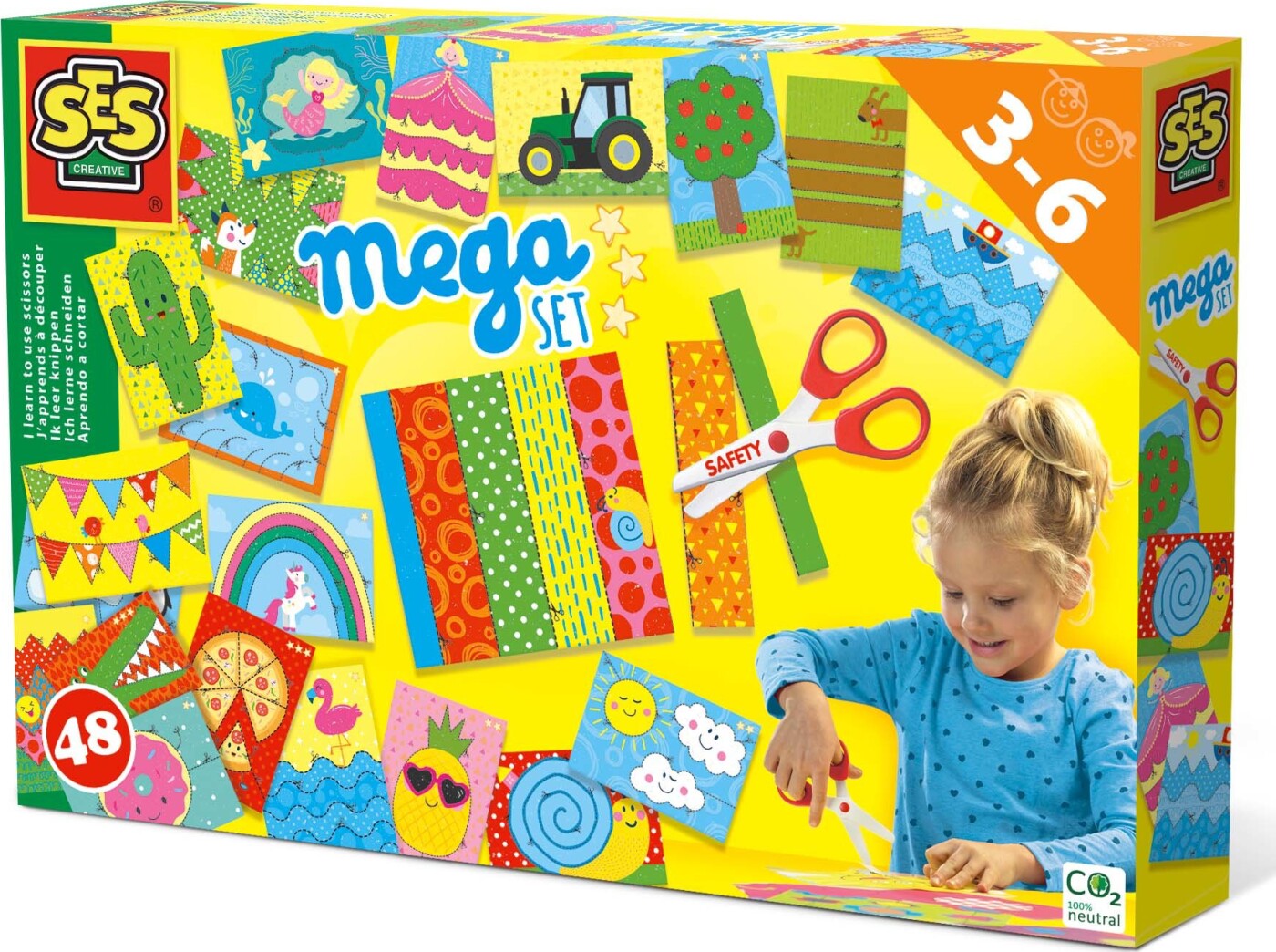 Kreativt sæt SES Creative - Im Learning How to Cut