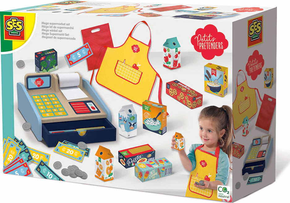 Ses Creative - Kasseapparat - Legesæt Stort