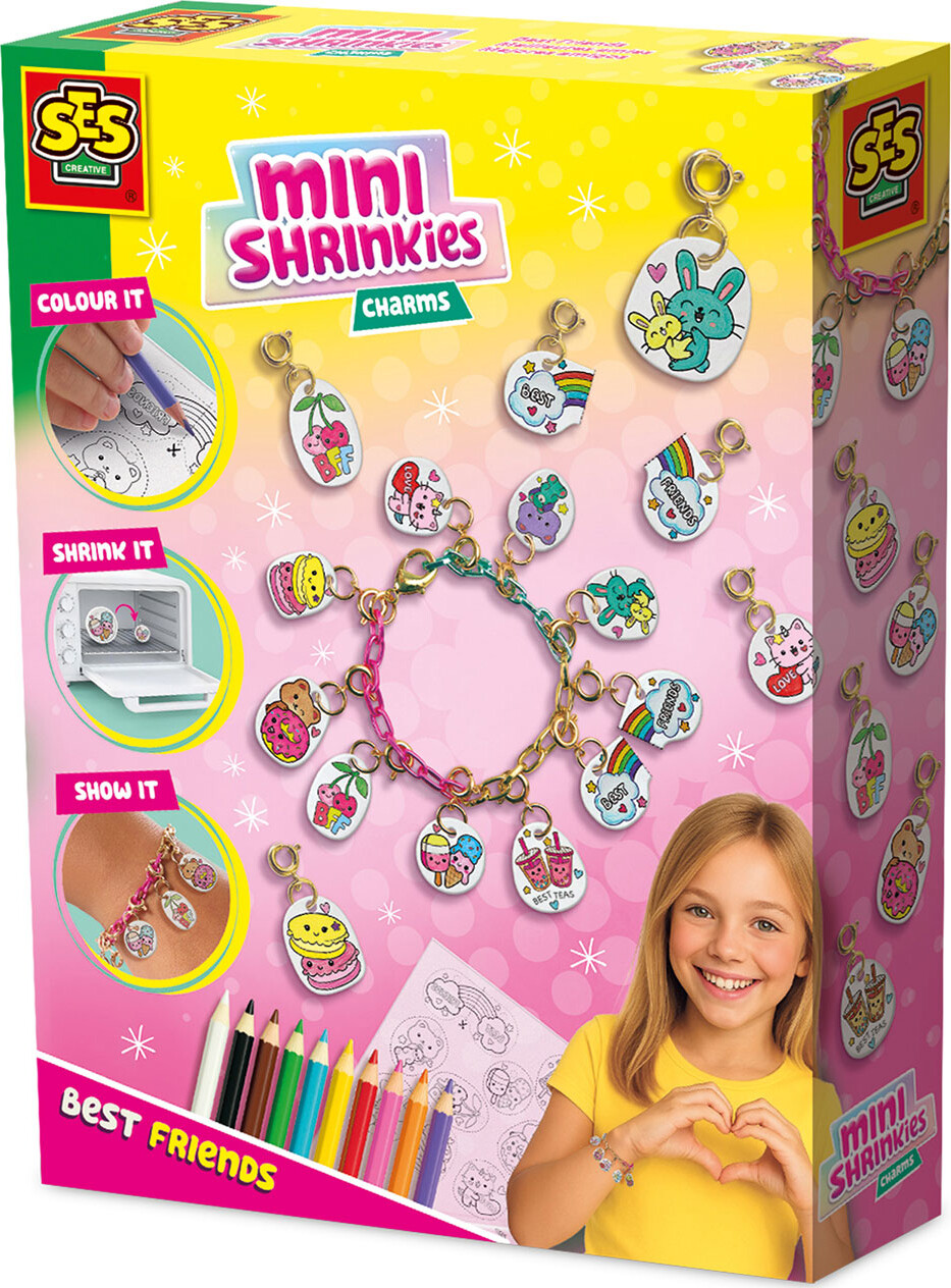 Ses Creative - Krympeplast - Mini Shrinkies - Bff