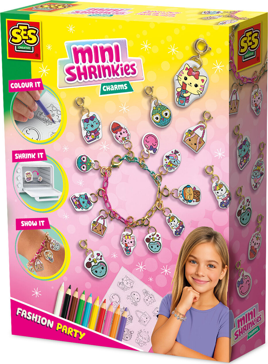 Ses Creative - Krympeplast - Mini Shrinkies - Fashion Party