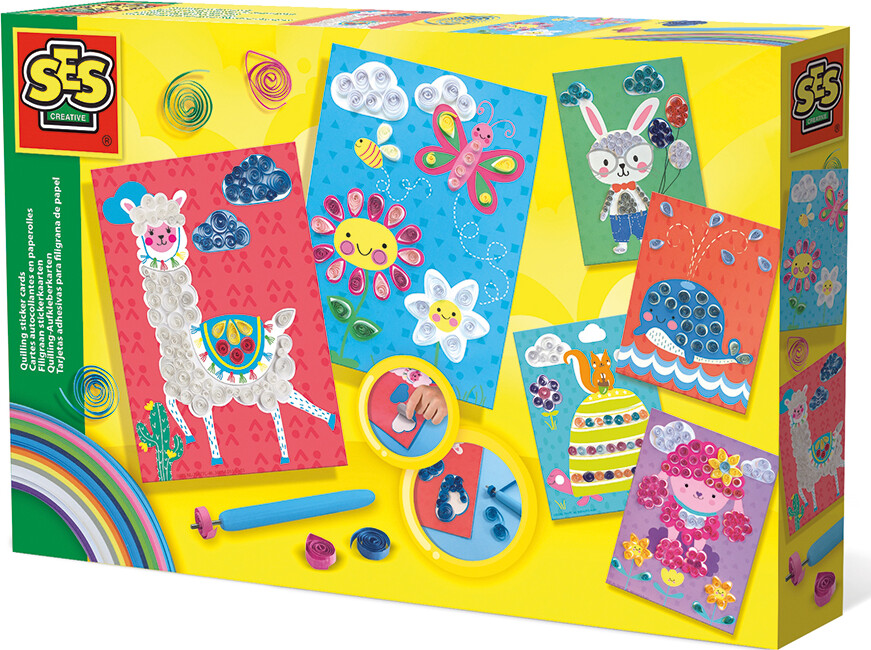 Ses Creative - Lav Dine Egne Kort - Quilling