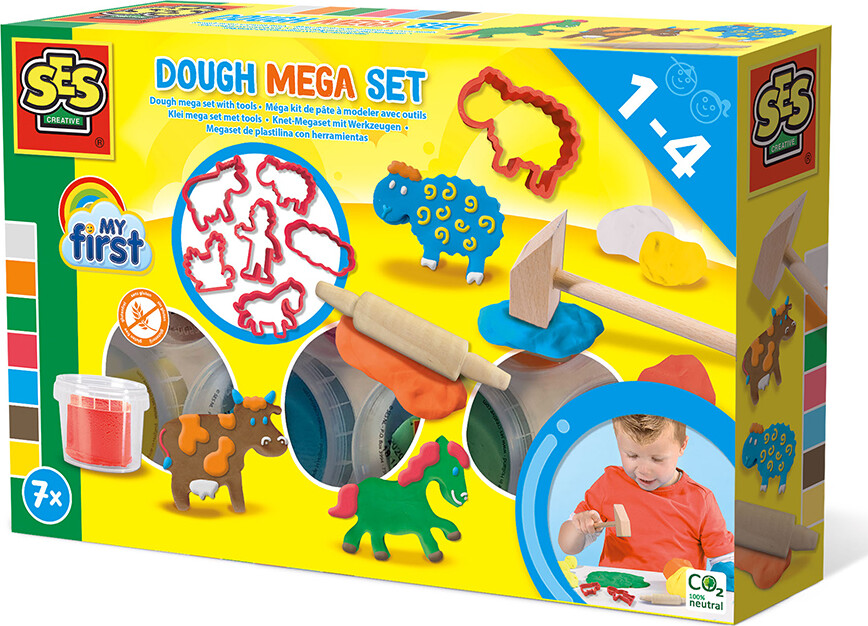 Ses Creative - Min Første - Modellervoks - Megasæt