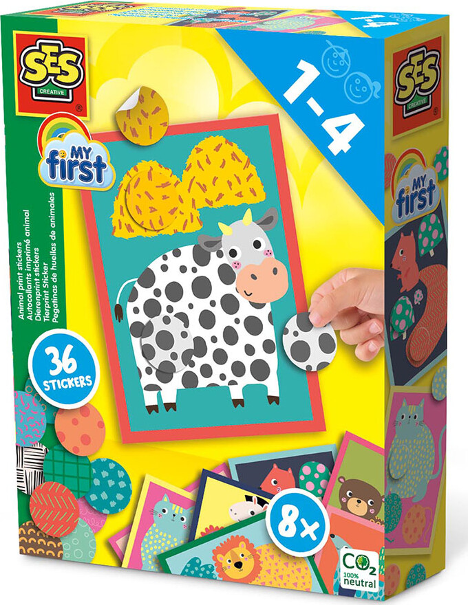 SES Creative My First 14485, Håndværkssæt til børn, 1 År, Pap, Flerfarvet