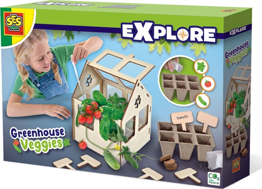 SES Creative - Explore - Minidrivhus m. Plantefrø