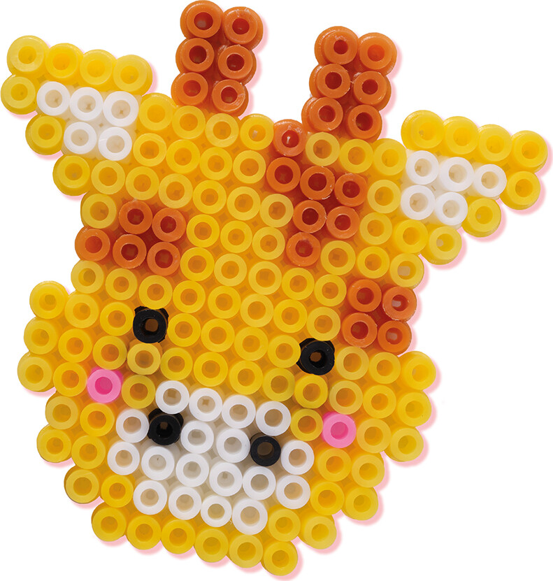 Perler Og Perleplade Sæt - Søde Dyr - Ses Creative - Beedz