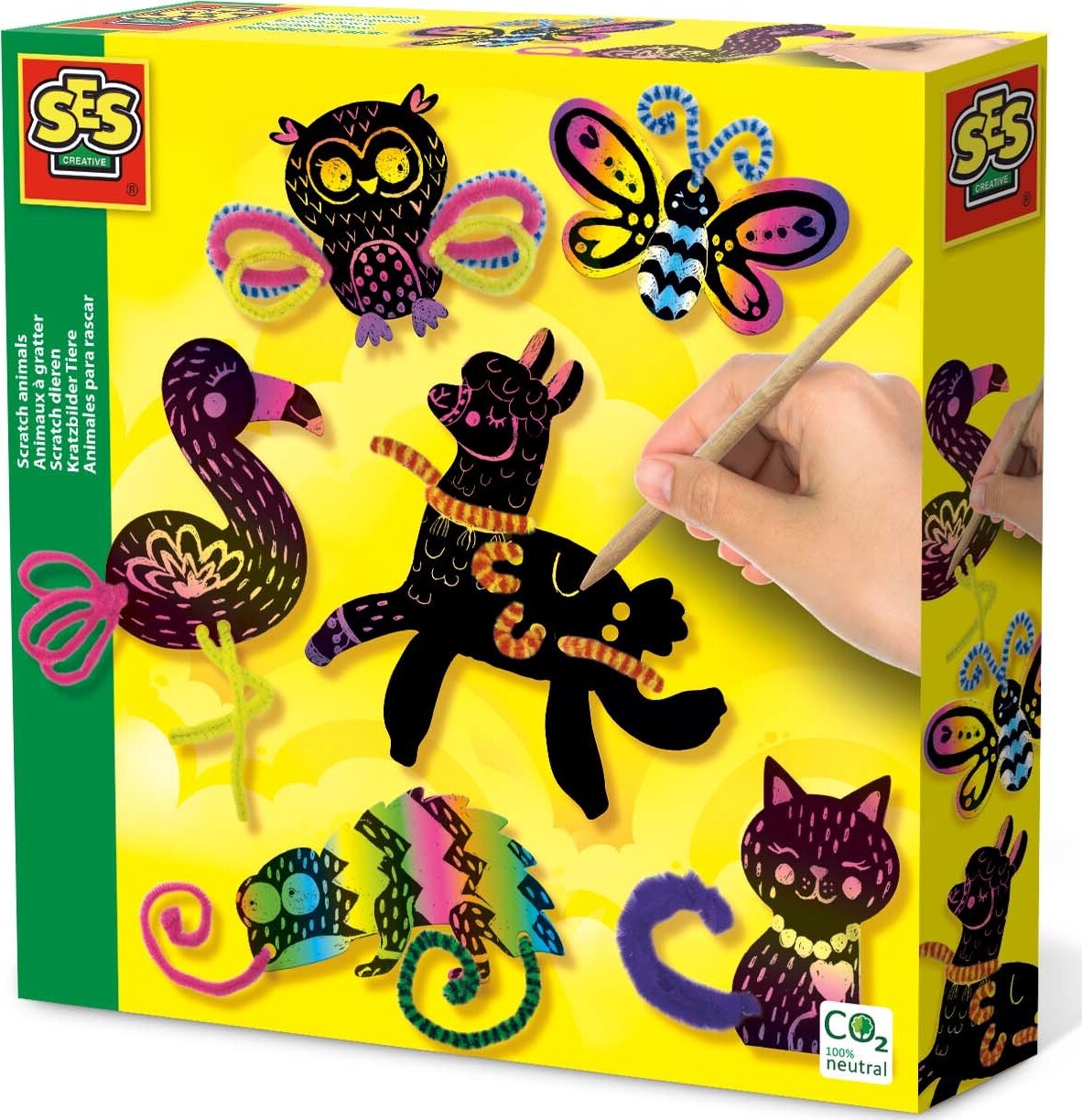 Ses Creative - Ridsekort - Dyr