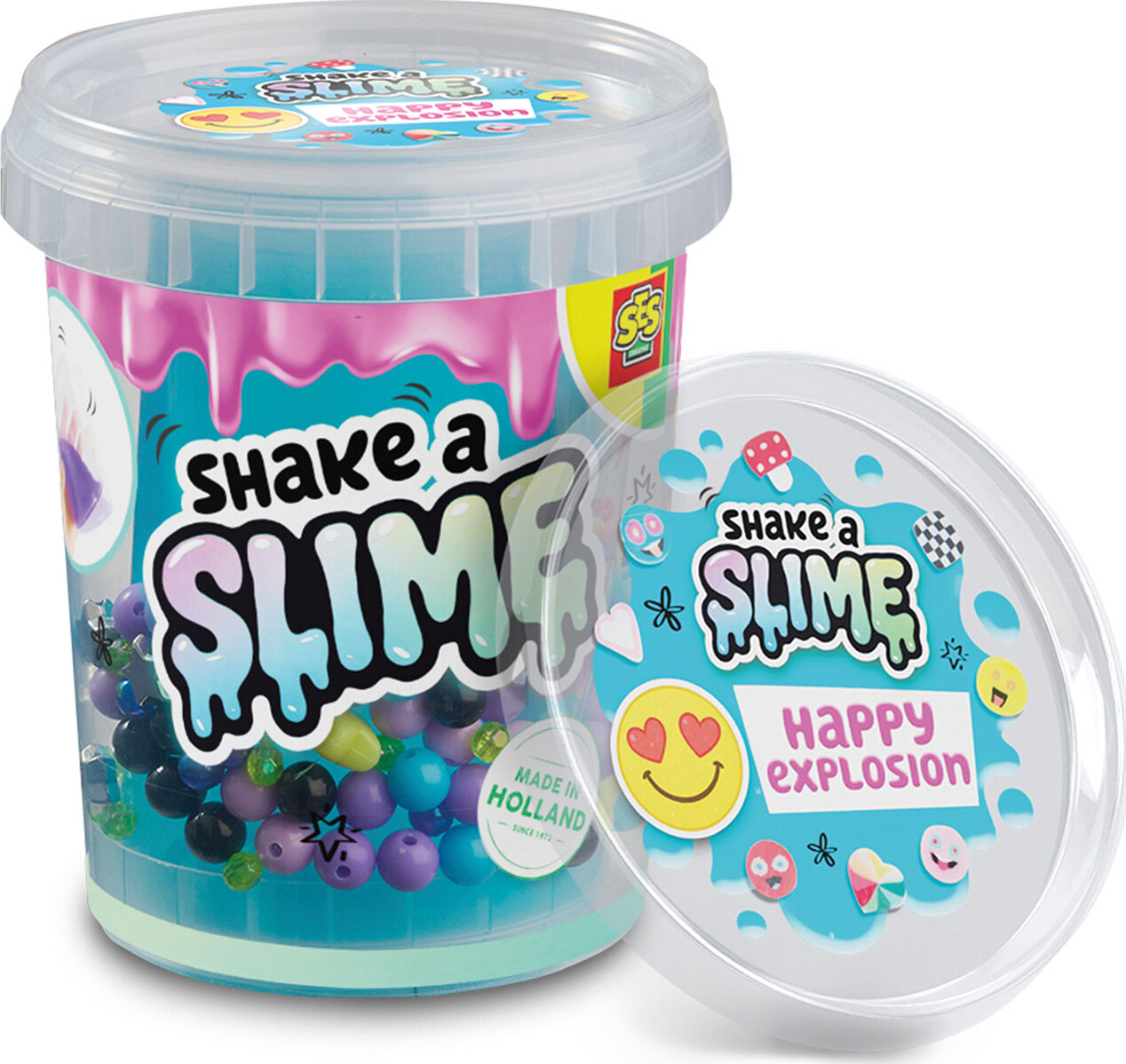 Ses Creative - Shake-a-slime - Happy Explosion 200 G