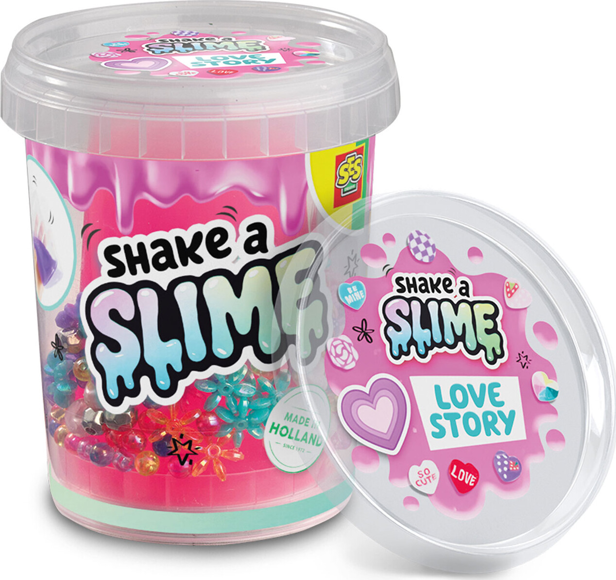 Ses Creative - Shake-a-slime - Love Story 200 G