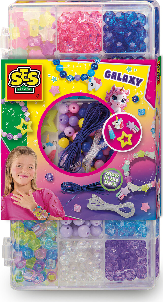 Ses Creative - Smykkesæt - Galaxy Perler