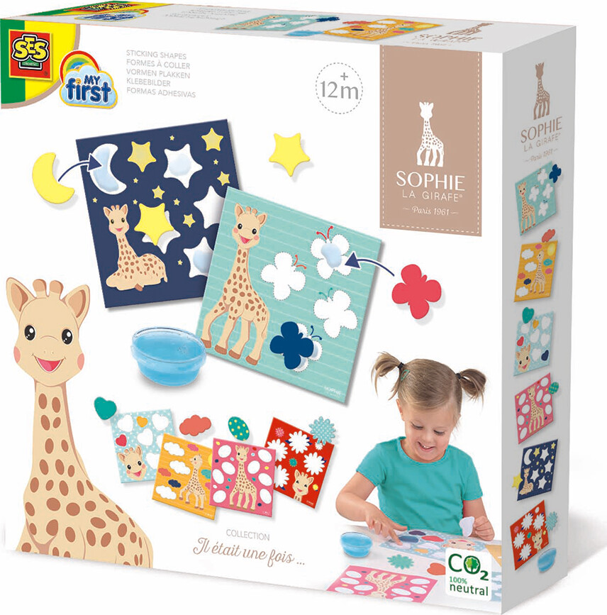 Ses Creative - Sophie La Girafe - Klæbende Brikker