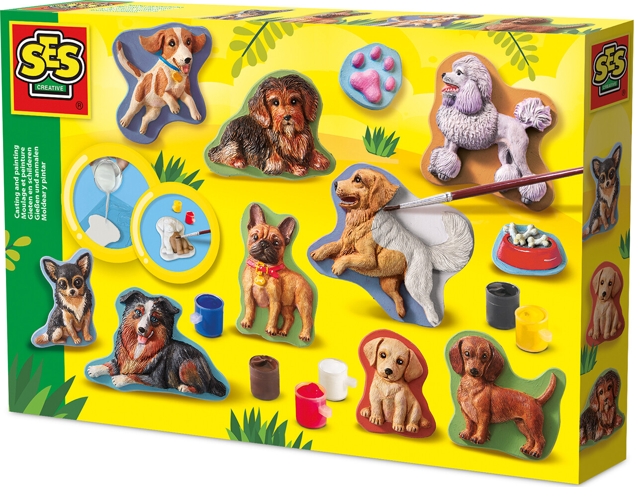 Ses Creative - Støb Og Mal - Hunde