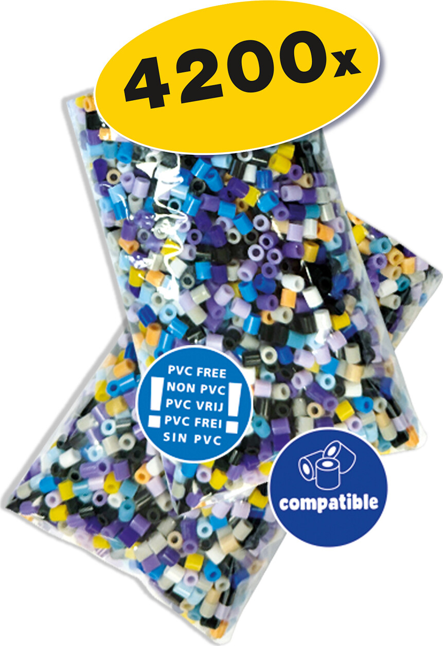 Batman Perler Og Perleplade Sæt - Figurer - 4.200 Strygeperler