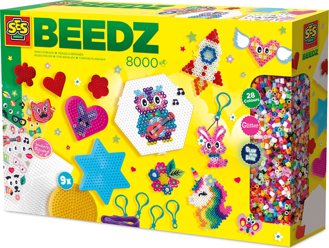 Ses Creative - Strygeperler - Mega Kreasæt