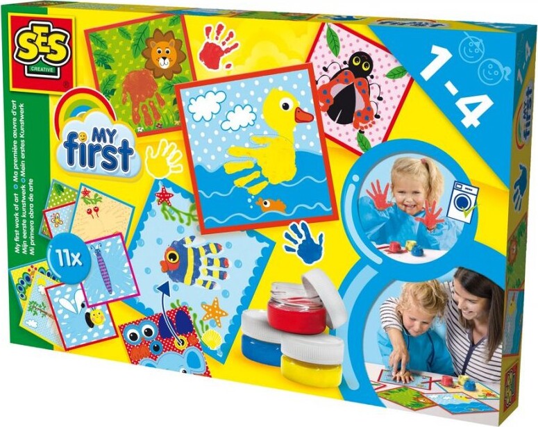 Fingermaling til børn SES Creative My First