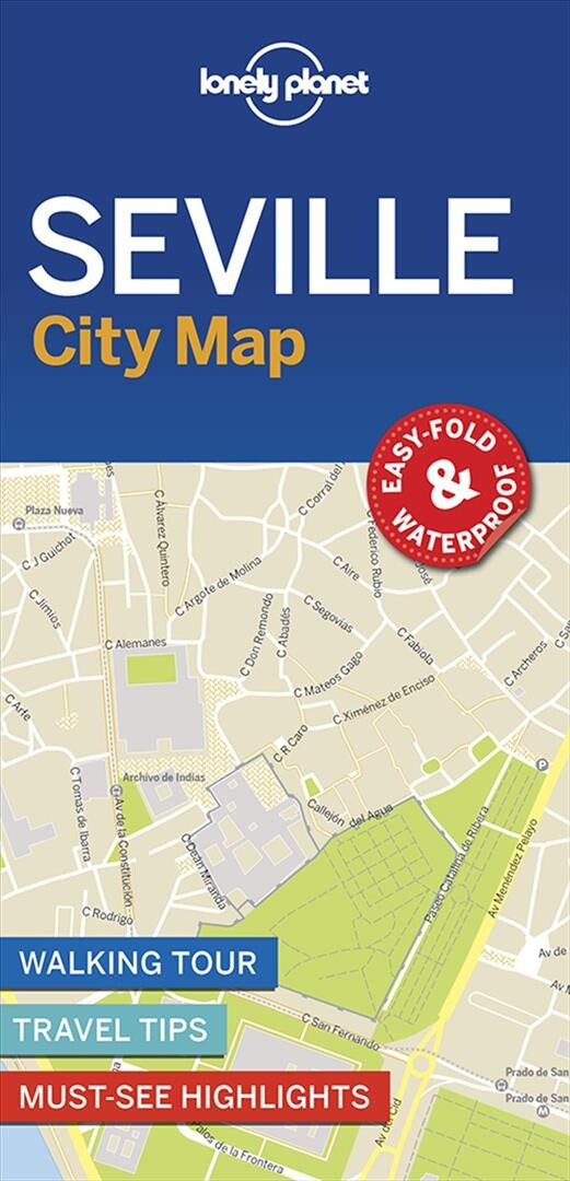 Billede af Seville City Map - Lonely Planet - English Book