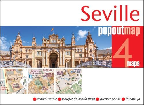Seville Popout Maps - Popout Map - English Book