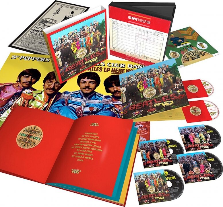 The Beatles - Sgt Pepper's Lonely Hearts Club Band (4cd+dvd+bd) - CD