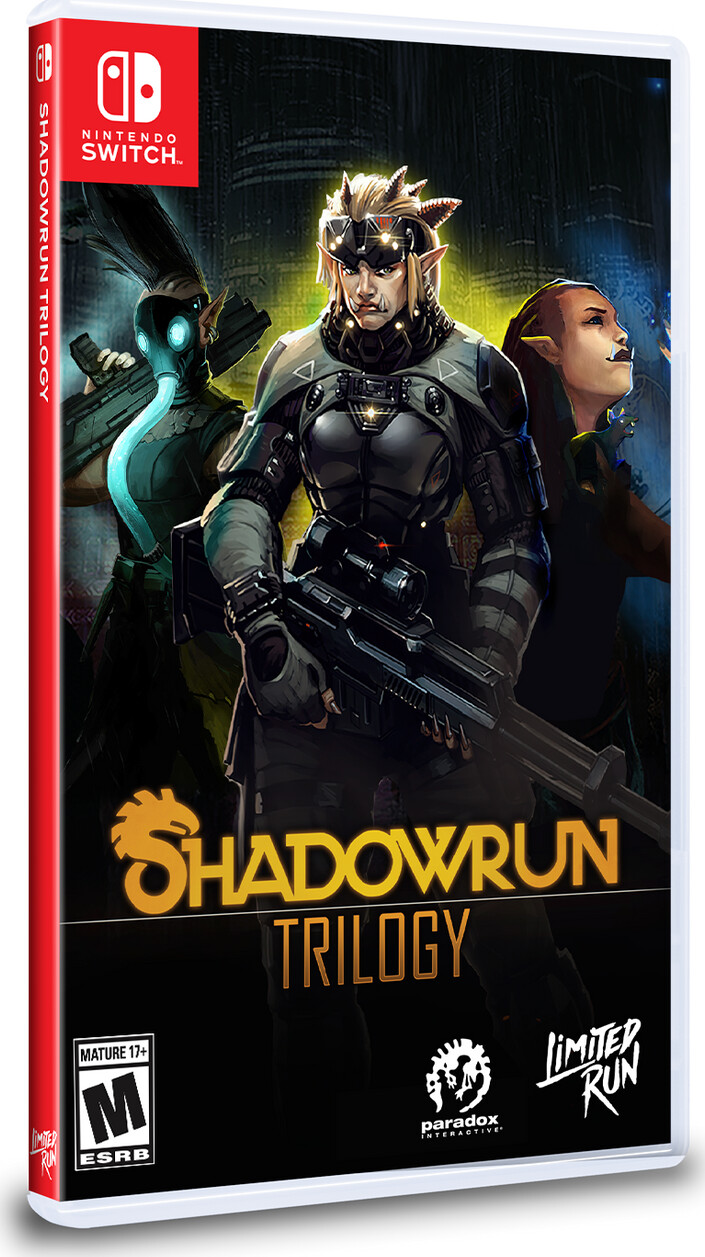 Shadowrun Trilogy (limited Run) - Nintendo Switch