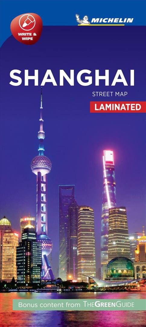 Billede af Shanghai Street Map Laminated - Diverse - English Book