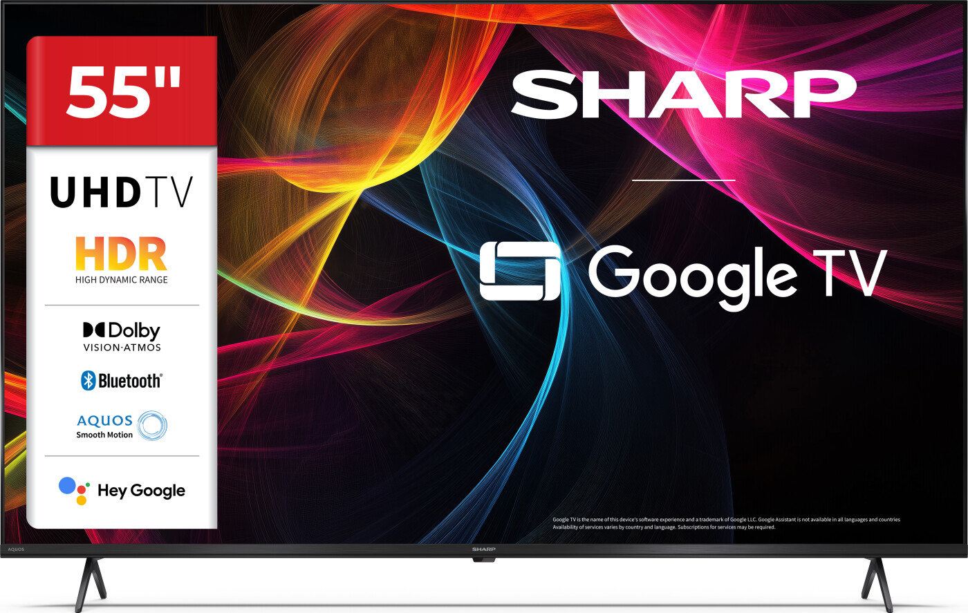 Sharp 55hl4265e - 55" 4k Hdr10 Google Smart Tv