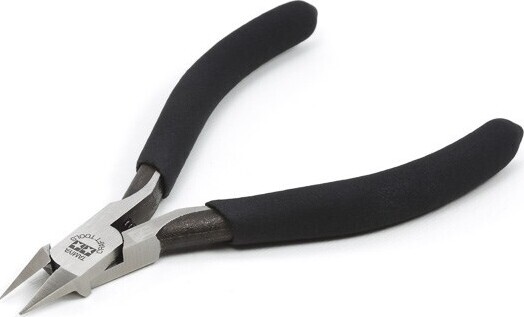 Tamiya - Sharp Pointed Side Cutter For Plastic Slim Jaw - 74123