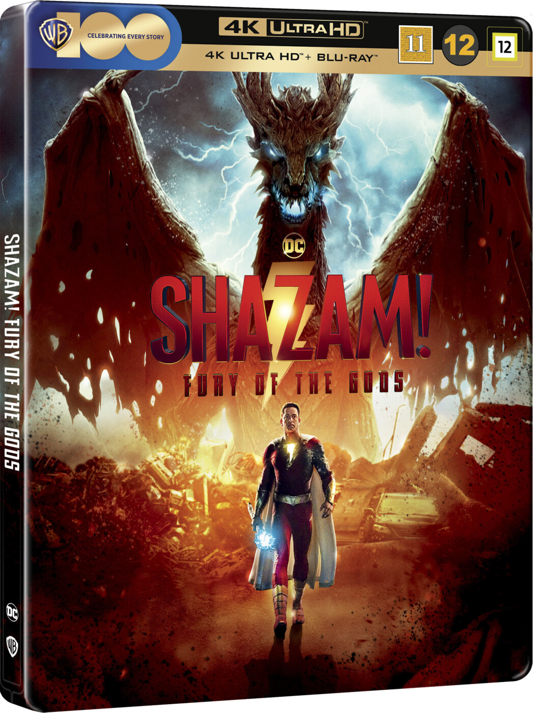 Shazam 2 - Fury Of The Gods - Steelbook - 4K Blu-Ray