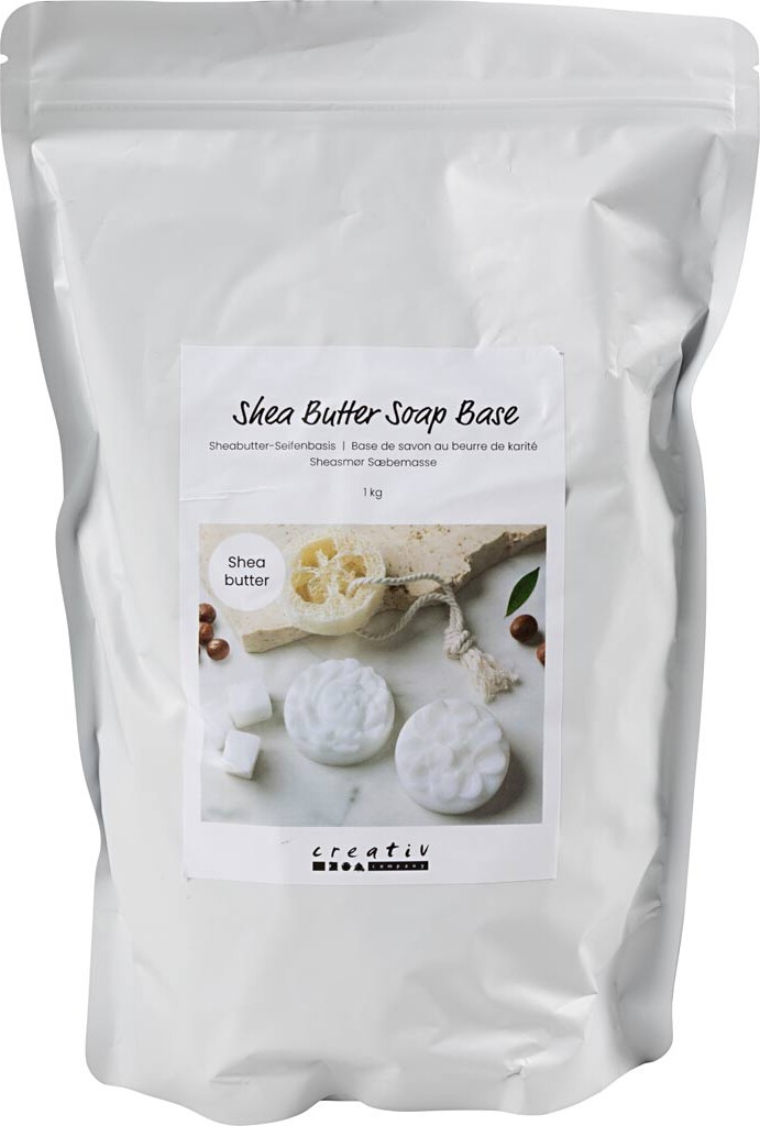 Sheasmør Sæbemasse - Granulat - 1000 G